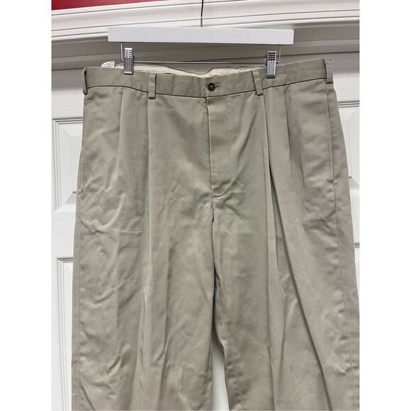 Brooks Brothers Tan Elliot Advantage Chino Pants sz 38X32 - Picture 3 of 7